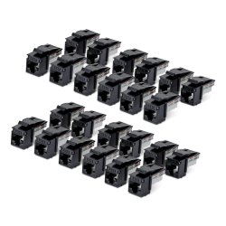StarTech.com C6KEY110BK24PK Module Keystone
