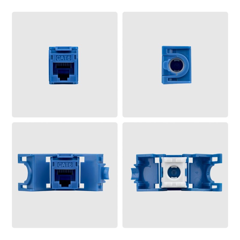 StarTech.com C6KEYTL180BL24PK Module Keystone