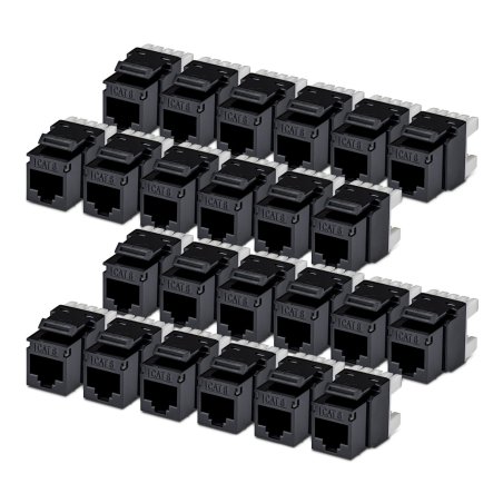 StarTech.com C6KEY110180BK24PK Module Keystone