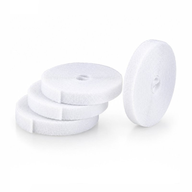 4-pack 15ft 4.6m Hook and Loop Roll