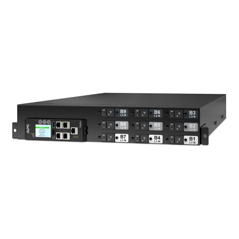 APC NetShelter Rack PDU Advanced Switched Metered, 2U, 3 Phase, 415V, 41.4kVA 60A, 18 Outlets