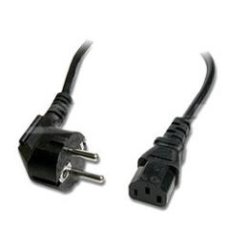 Cable alim EU vers IEC C13 1.5m Noir