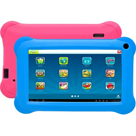 TABLET DENVER 7" TAQ-70352 1GB 8GB KIDS SOFTWARE KIDO´Z 2 FUNDAS ROSA Y AZUL
