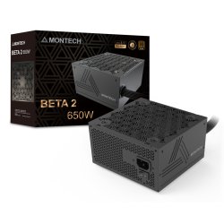 Montech BETA 2 power supply unit 650 W 20 4 pin ATX ATX Black