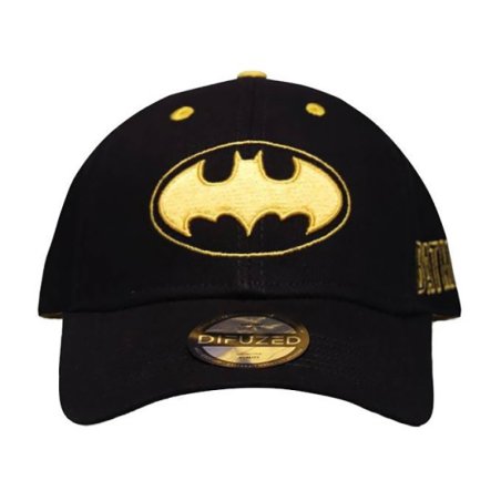 CASQUETTE BATMAN - LOGO JAUNE