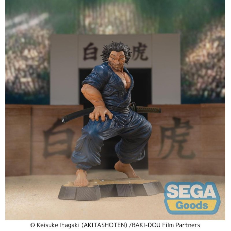 BAKI-DOU - Musashi Miyamoto - Figurine Luminasta 17cm