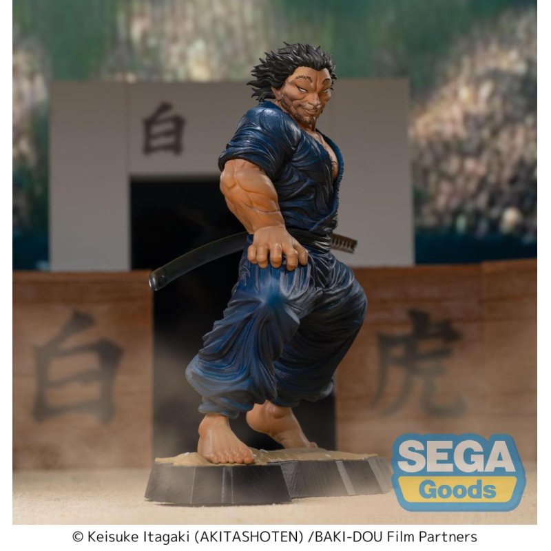 BAKI-DOU - Musashi Miyamoto - Figurine Luminasta 17cm