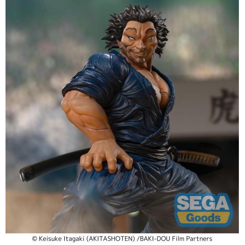 BAKI-DOU - Musashi Miyamoto - Figurine Luminasta 17cm