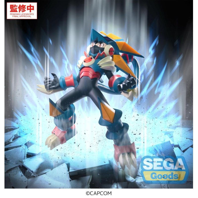 MEGA MAN - Mega Man "Gregar Beast" - Figurine Luminasta 17cm