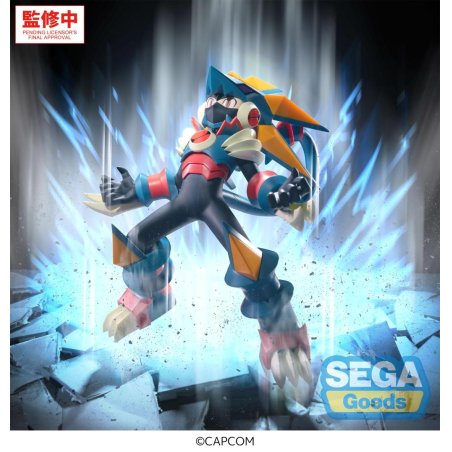 MEGA MAN - Mega Man "Gregar Beast" - Figurine Luminasta 17cm
