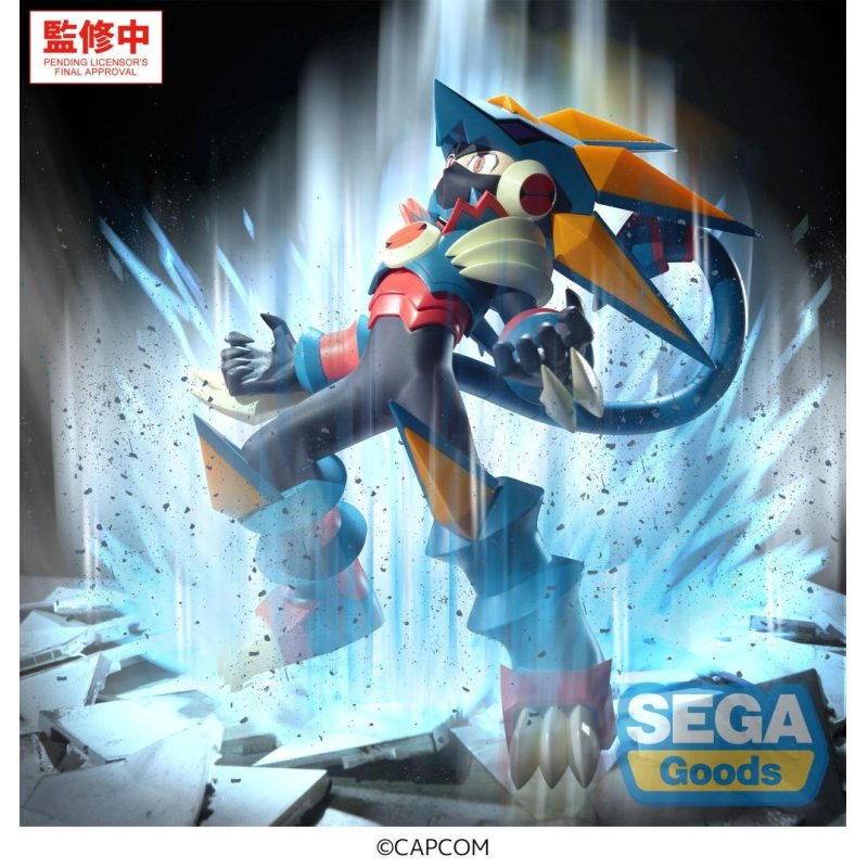 MEGA MAN - Mega Man "Gregar Beast" - Figurine Luminasta 17cm
