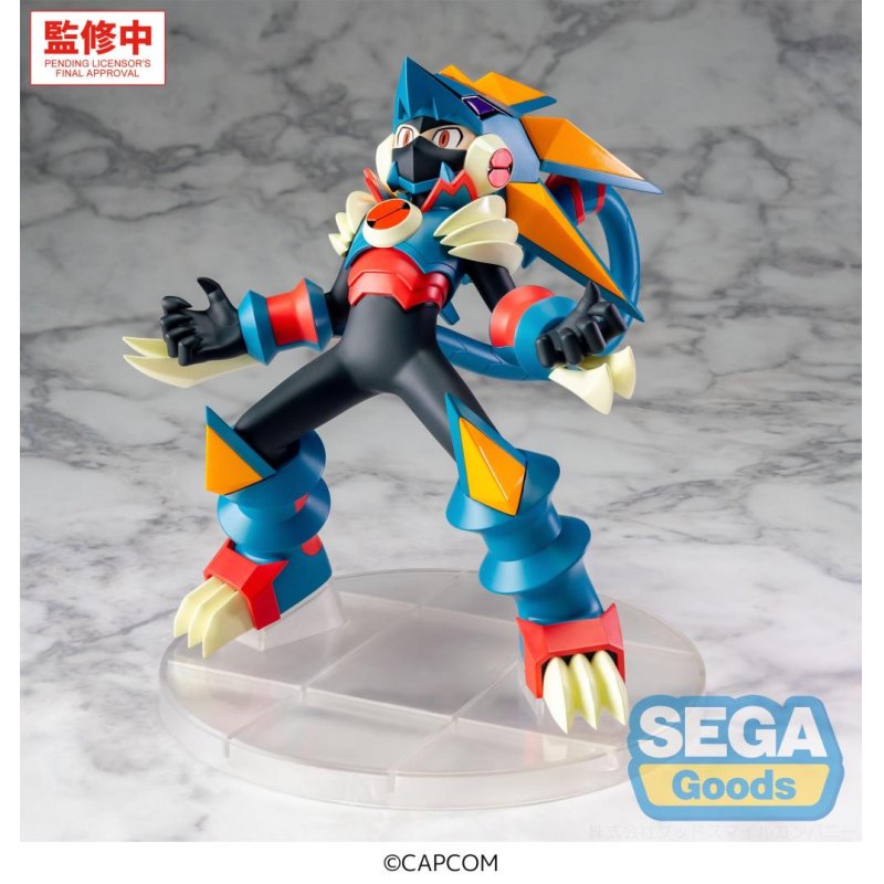 MEGA MAN - Mega Man "Gregar Beast" - Figurine Luminasta 17cm