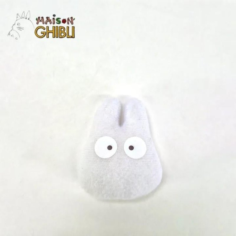Ghibli - Mon Voisin Totoro - Mini Magnet Peluche Totoro Blanc