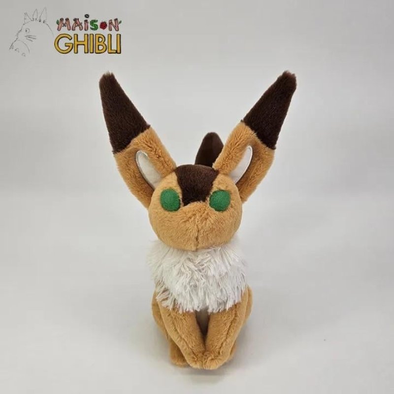LE CHATEAU DANS LE CIEL - Renard Ecureuil - Peluche Komorebi 24cm