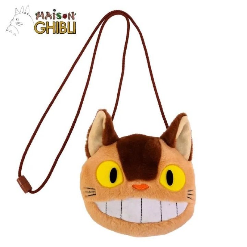 MON VOISIN TOTORO - Chatbus - Sacoche peluche à cordon
