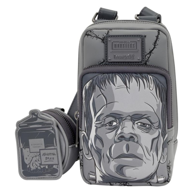 UNIVERSAL MONSTERS - Frankenstein - Sac Bandoulière LoungeFly