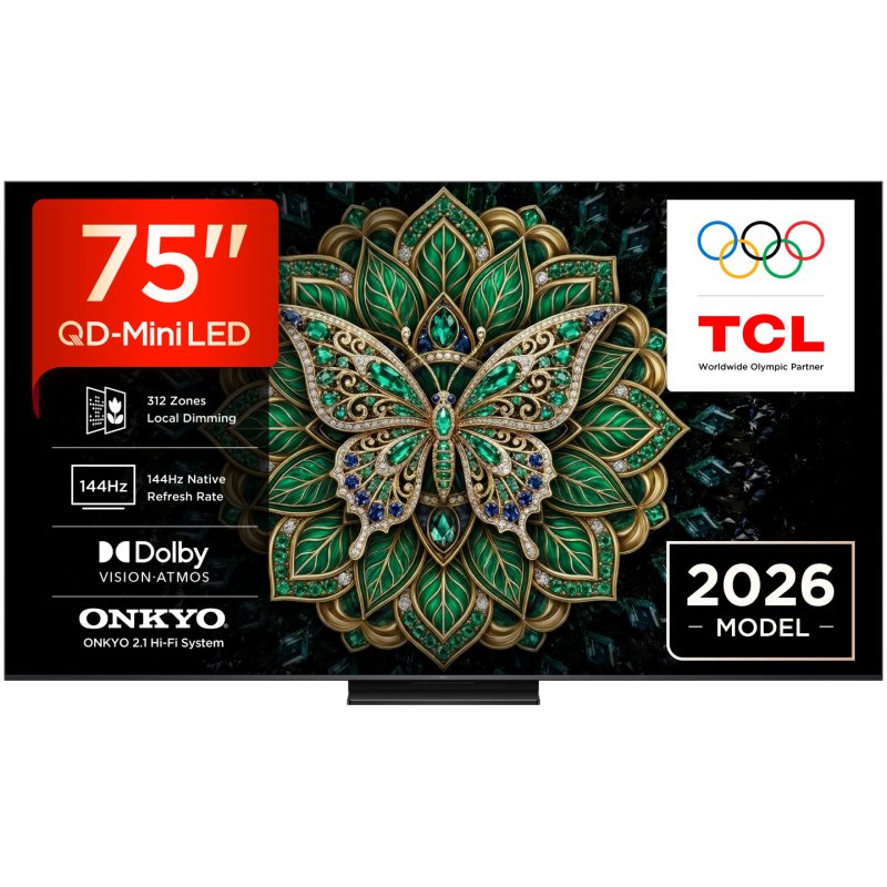TV QD Mini-LED 4K 75C6KPRO