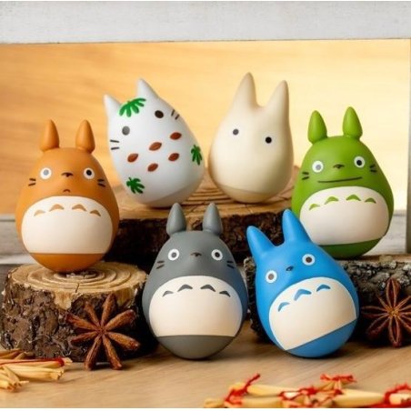 MON VOISIN TOTORO - Assortiment 6 Figurines Roly-Poly 10.5cm