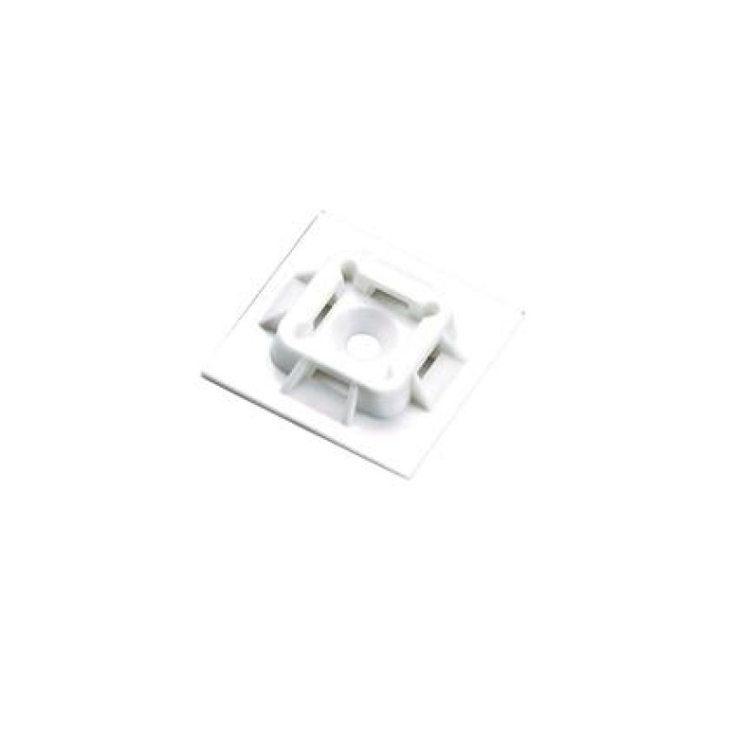 CableTieMount Adh .50inx.50in WH PK 1000