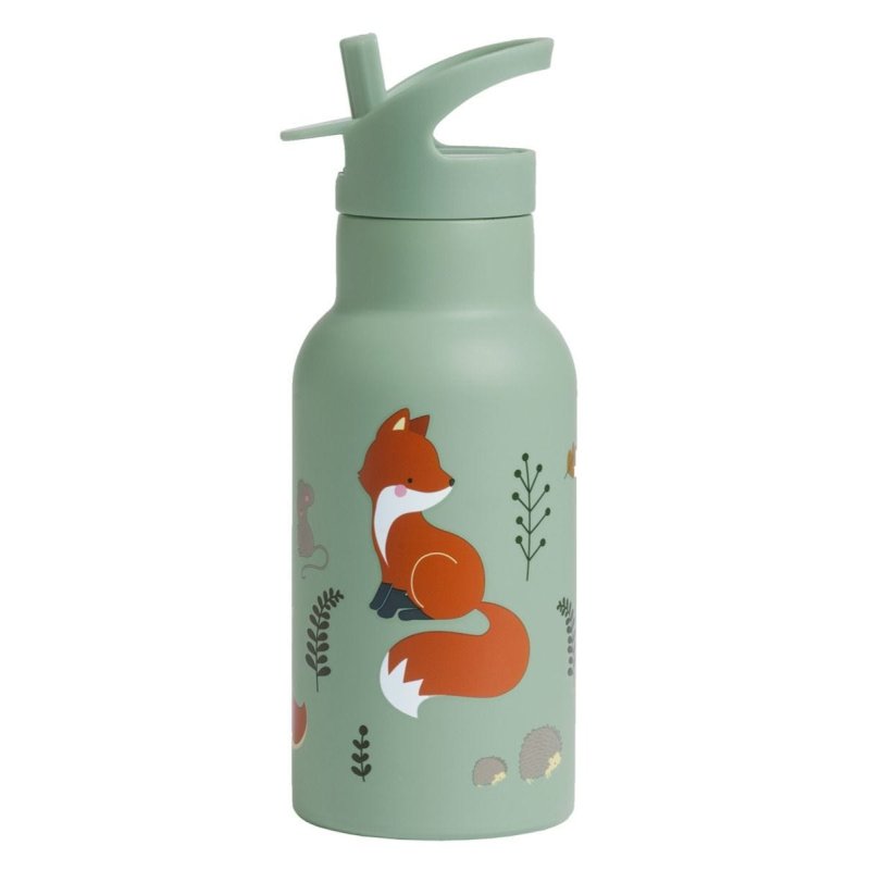 A Little Lovely Company DBSSFF41 Utilisation quotidienne 350 ml Acier inoxydable Multicolore
