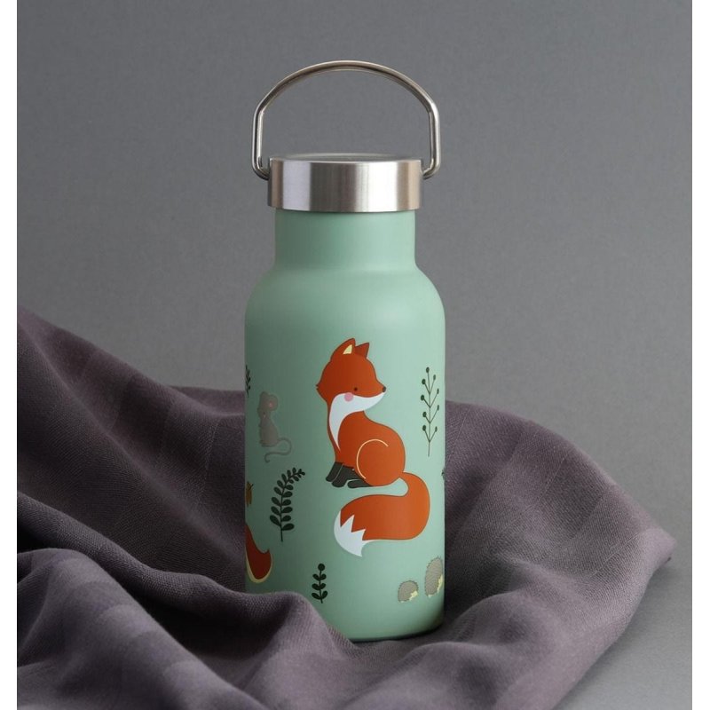 A little lovely company - Stainless steel drinking bottle - Forest friends
