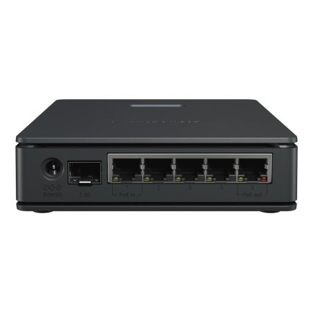 MikroTik home AX Access Point E62iUGS-2axD5axT, hAP ax S, 2.4/5 GHz AX, 5x Gigabit, 1x 2.5G