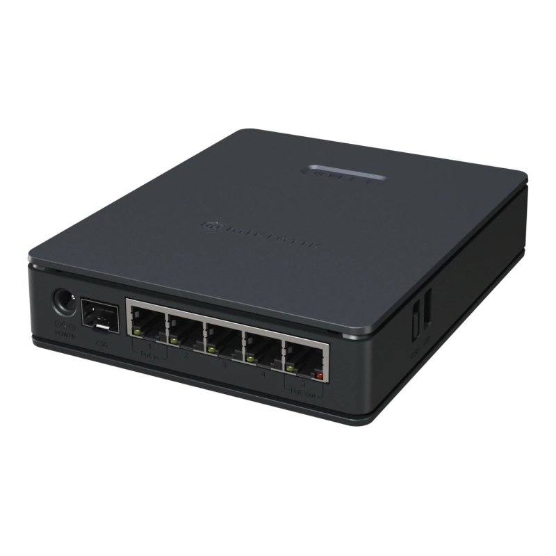 Mikrotik hAP ax S 1800 Mbit/s Noir Connexion Ethernet, supportant l'alimentation via ce port (PoE)
