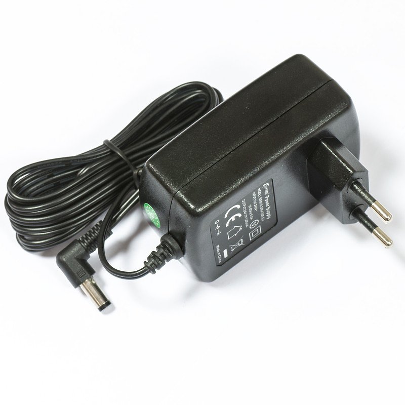 Mikrotik 24v 1.2A power supply, right angle UK plug