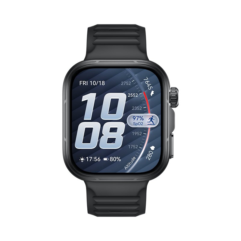 Huawei WATCH Fit 5 Pro 4.88 cm (1.92") AMOLED 44.5 mm Digital 480 x 408 pixels Touchscreen Black GPS (satellite)