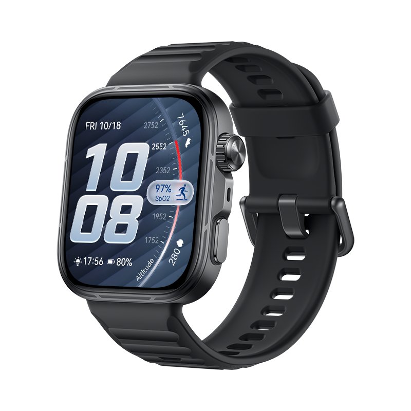 Huawei WATCH Fit 5 Pro 4.88 cm (1.92") AMOLED 44.5 mm Digital 480 x 408 pixels Touchscreen Black GPS (satellite)