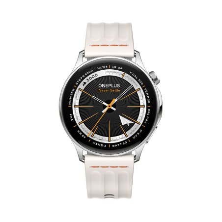 OnePlus Watch Lite 3.71 cm (1.46") AMOLED 45 mm Digital 464 x 464 pixels Touchscreen Silver GPS (satellite)