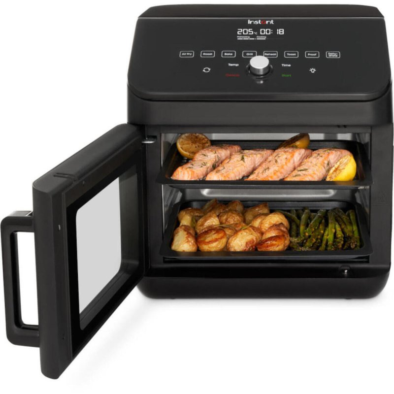 Instant Pot Instant Vortex ClearCook Single 13 L Stand-alone 1700 W Hot air fryer Black