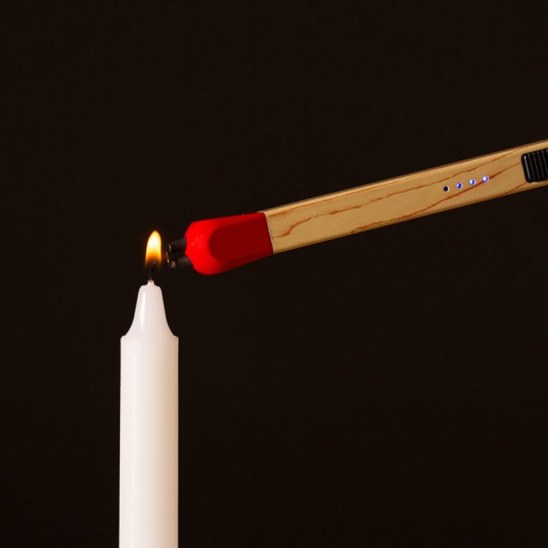 Kikkerland - Matchstick Flameless Lighter - 8 x 0.5 x 0.5