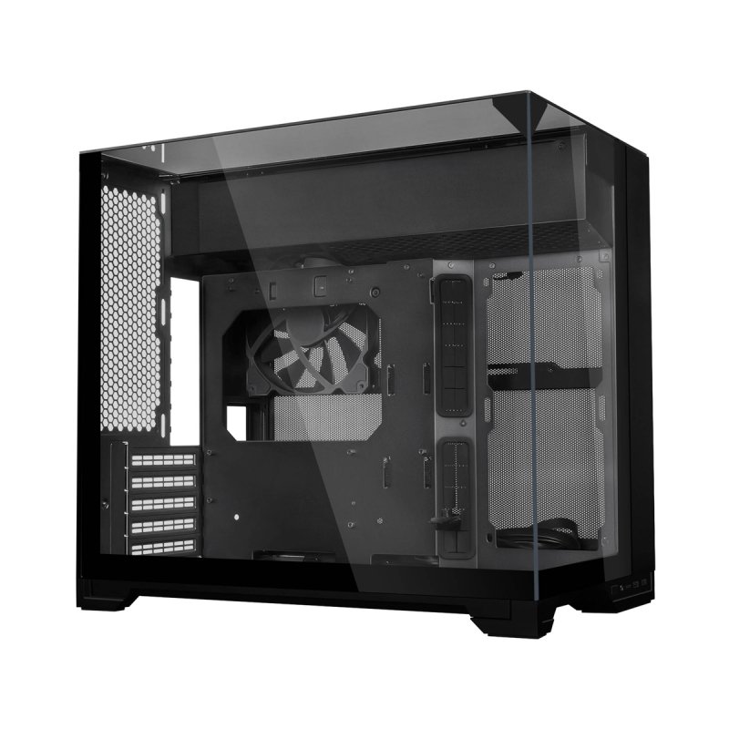 Lian Li O11 Vision-M PC-Gehäuse, Micro-ATX, Tempered Glass - schwarz