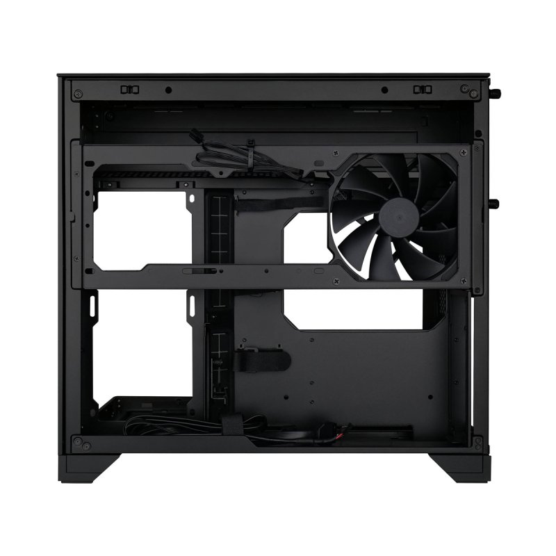 Lian Li O11 Vision-M PC-Gehäuse, Micro-ATX, Tempered Glass - schwarz