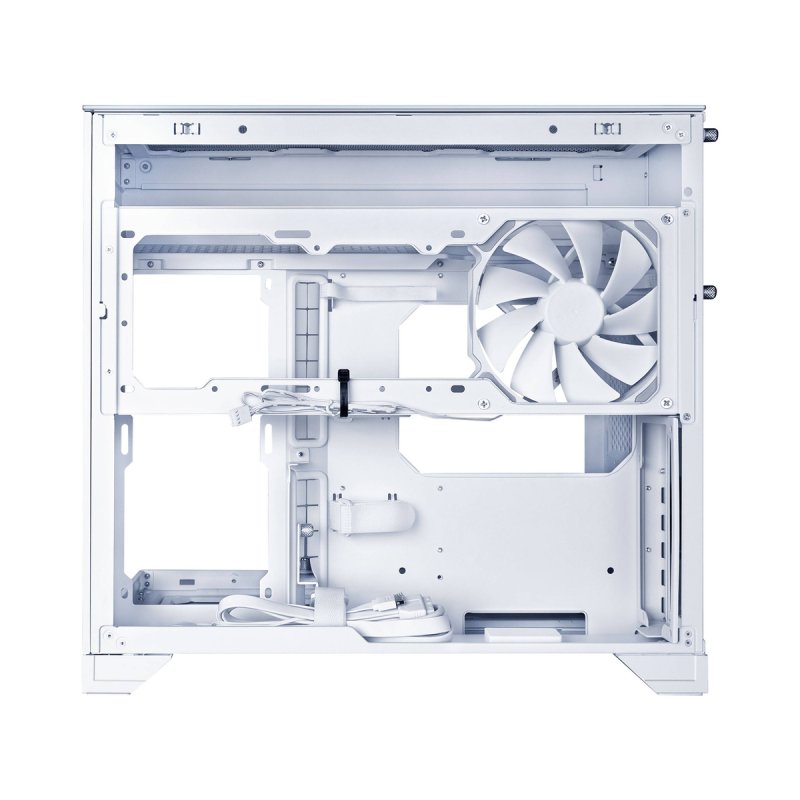 Lian Li O11 Vision-M PC-Gehäuse, Micro-ATX, Tempered Glass - weiß