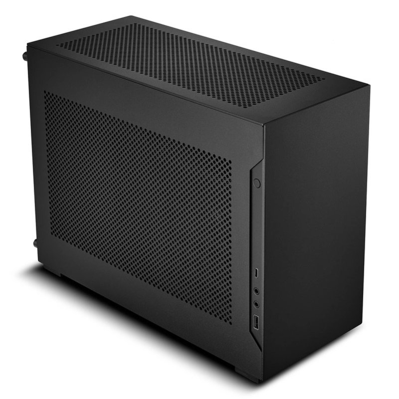 Lian Li x DAN Cases A4-H2O PC-Gehäuse, Mini-Gehäuse, Mini-ITX, PCIe 5.0 Riser - schwarz