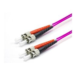 15m ST-UPC/ST-UPC 50/125 OM4 2.0mm LS0H erika zip cord