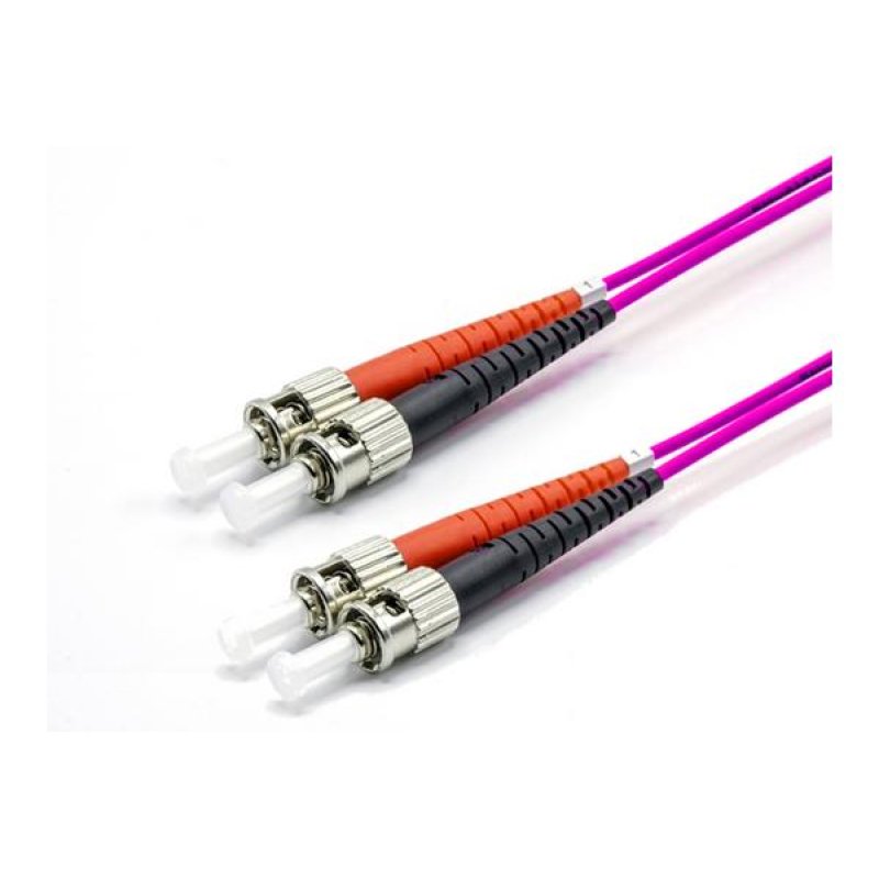 15m ST-UPC/ST-UPC 50/125 OM4 2.0mm LS0H erika zip cord
