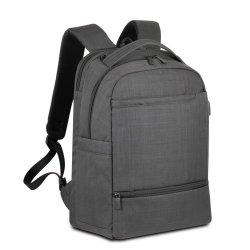 Business backpack 15,6" USB-A socket ECO polyester Black