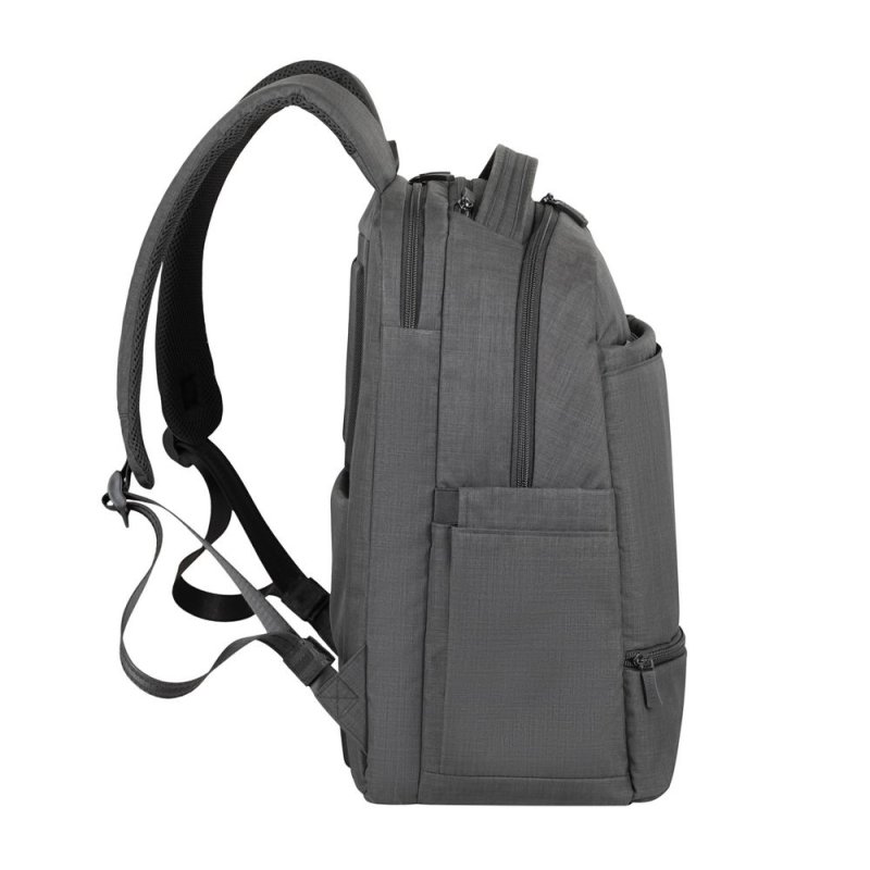 Business backpack 15,6" USB-A socket ECO polyester Black