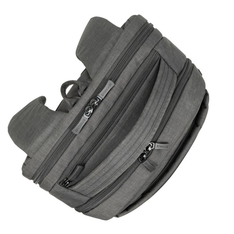 Business backpack 15,6" USB-A socket ECO polyester Black