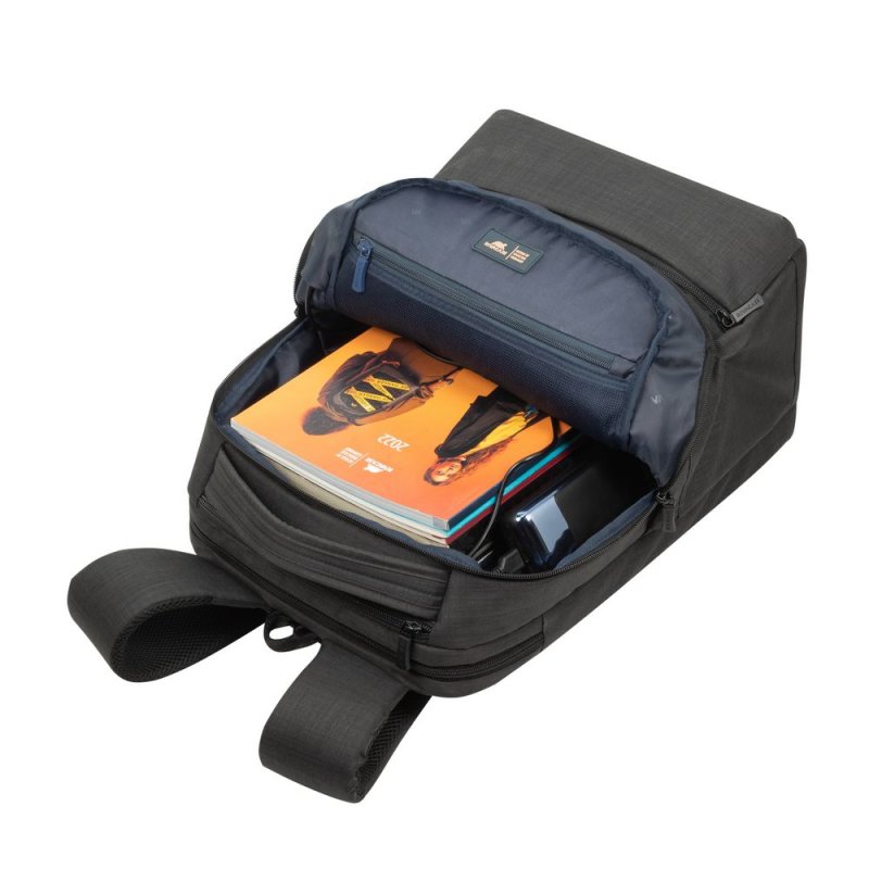 Rivacase Biscayne 8363 backpack Casual backpack Black Polyester