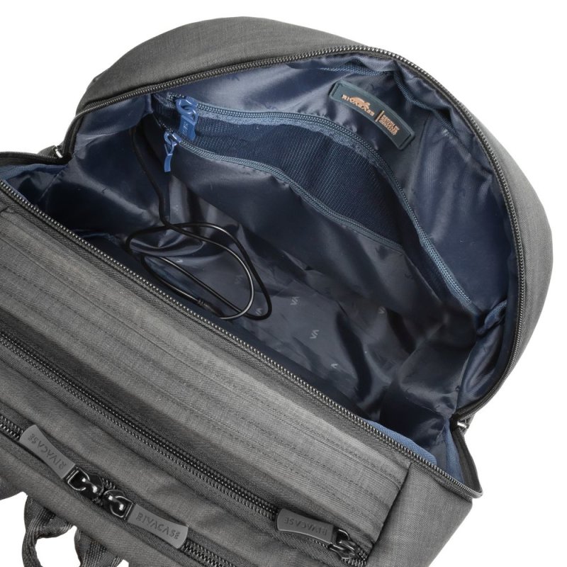 Rivacase Biscayne 8363 backpack Casual backpack Black Polyester