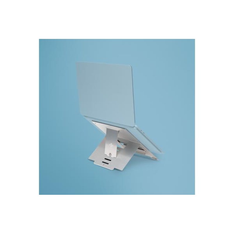 R-GO RISER FLEXIBLE LAPTOP STAND-ADJUSTABLE/SILVER