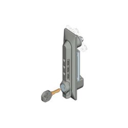 Handle with code lock, 3 digits