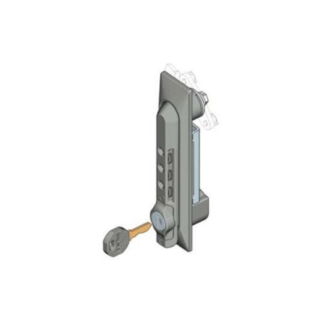 Handle with code lock, 3 digits