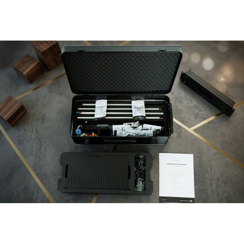 PATCHBOX PBXDEMOCASE accessoire de racks Kit de câbles