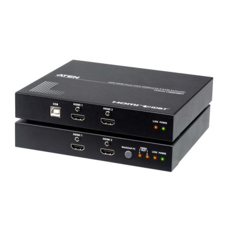 ATEN CE824 Extension KVM USB HDMI Double affichage HDBaseT 2.0 (4K@100m)