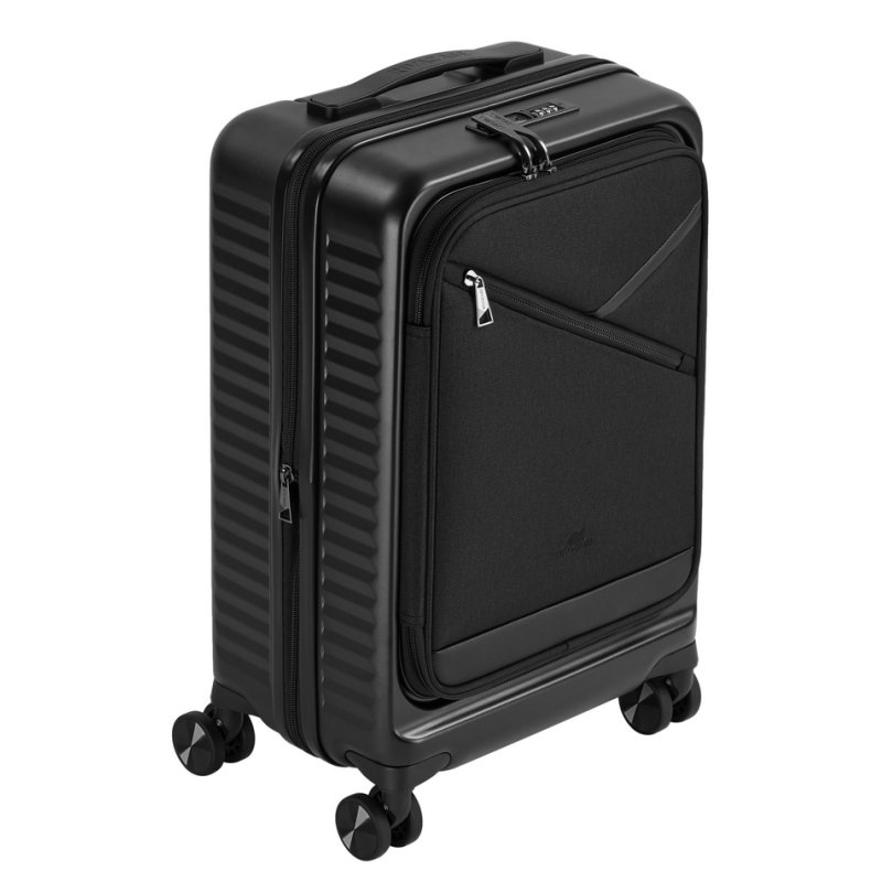 Rivacase Clark Chariot Casque à coque dure Noir 34 L Aluminium, Polycarbonate (PC), Polyester